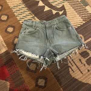 Levi's Distressed Jean Shorts